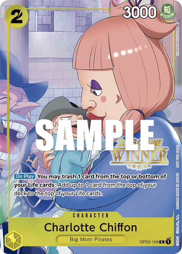 Image of Charlotte Chiffon (Online Regional 2023) [Winner] [One Piece Promotion Cards]