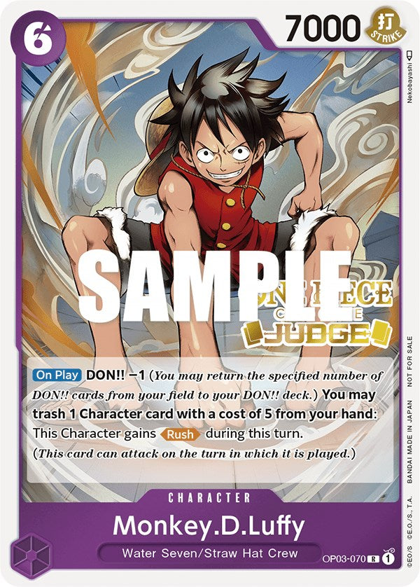 Image of Monkey.D.Luffy (Judge Pack Vol. 2) [One Piece Promotion Cards]