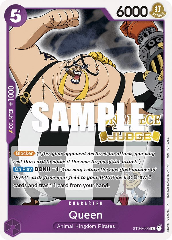 Image of Queen (Judge Pack Vol. 2) [One Piece Promotion Cards]