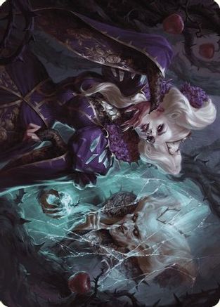 Image of Conceited Witch Art Card (ASWOE-011) - Art Series: Wilds of Eldraine