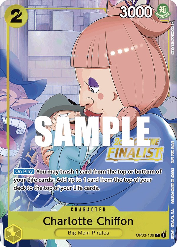 Image of Charlotte Chiffon (Offline Regional 2023) [Finalist] [One Piece Promotion Cards]