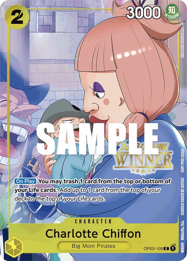 Image of Charlotte Chiffon (Offline Regional 2023) [Winner] [One Piece Promotion Cards]