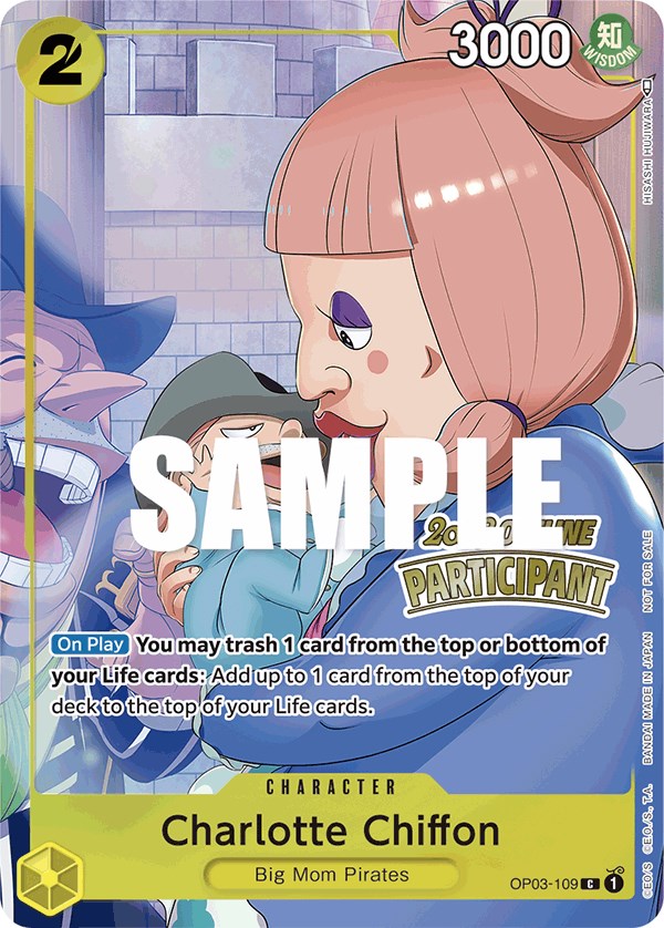 Image of Charlotte Chiffon (Offline Regional 2023) [Participant] [One Piece Promotion Cards]