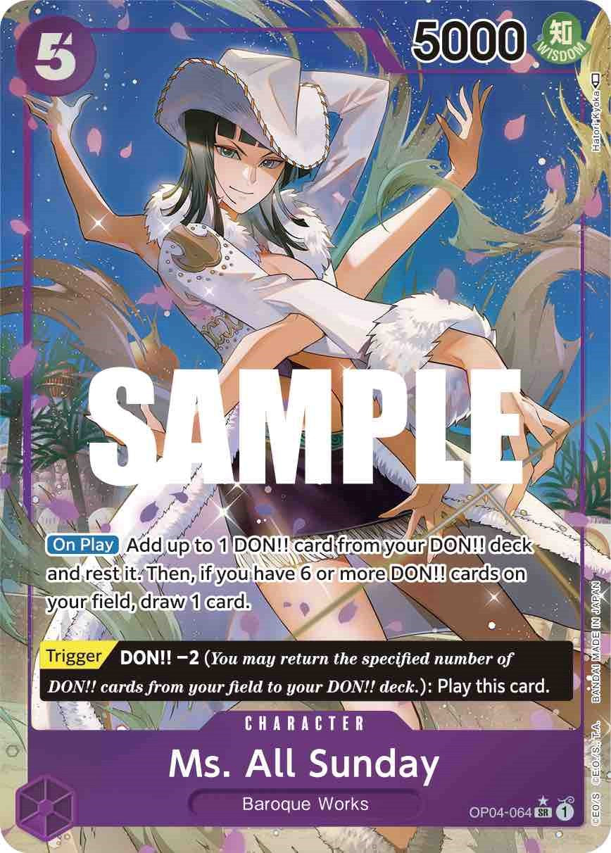 Image of Ms. All Sunday (Alternate Art) [Kingdoms of Intrigue]
