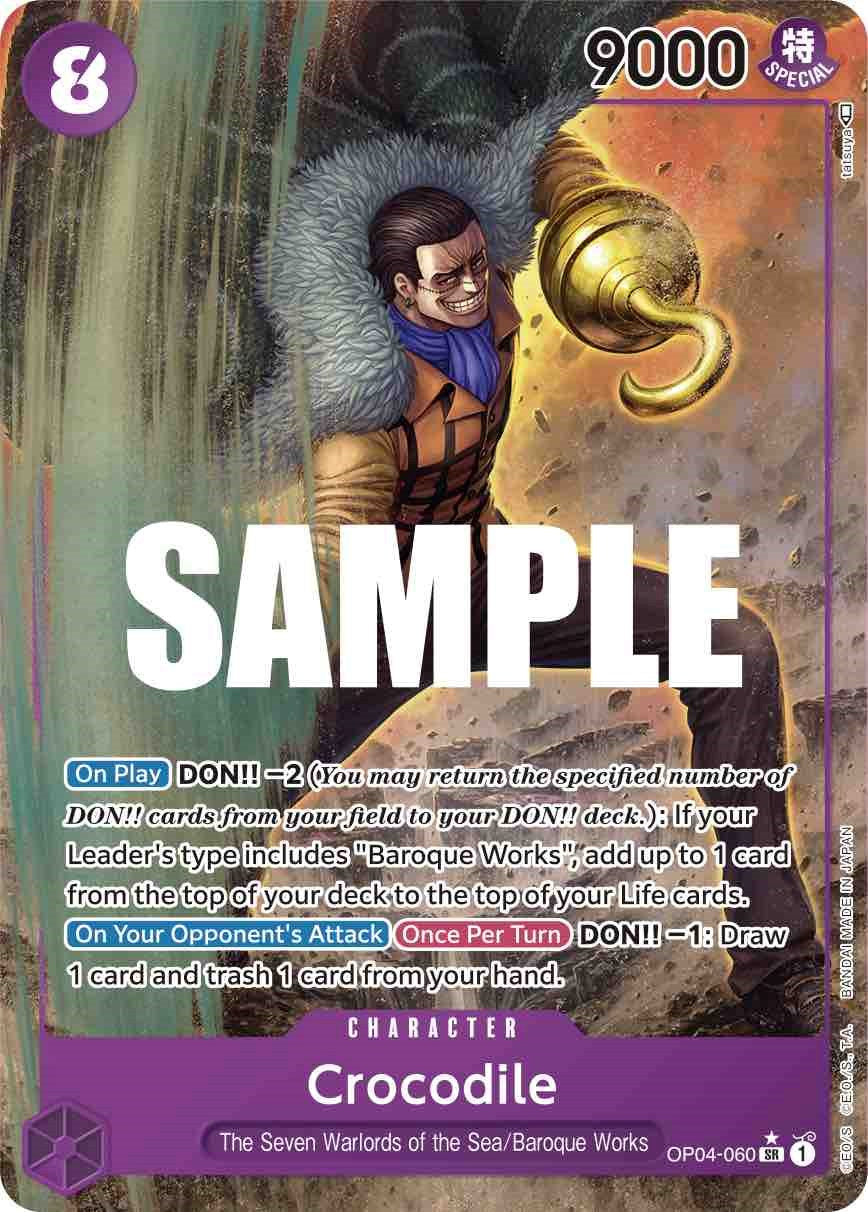 Image of Crocodile (Alternate Art) [Kingdoms of Intrigue]