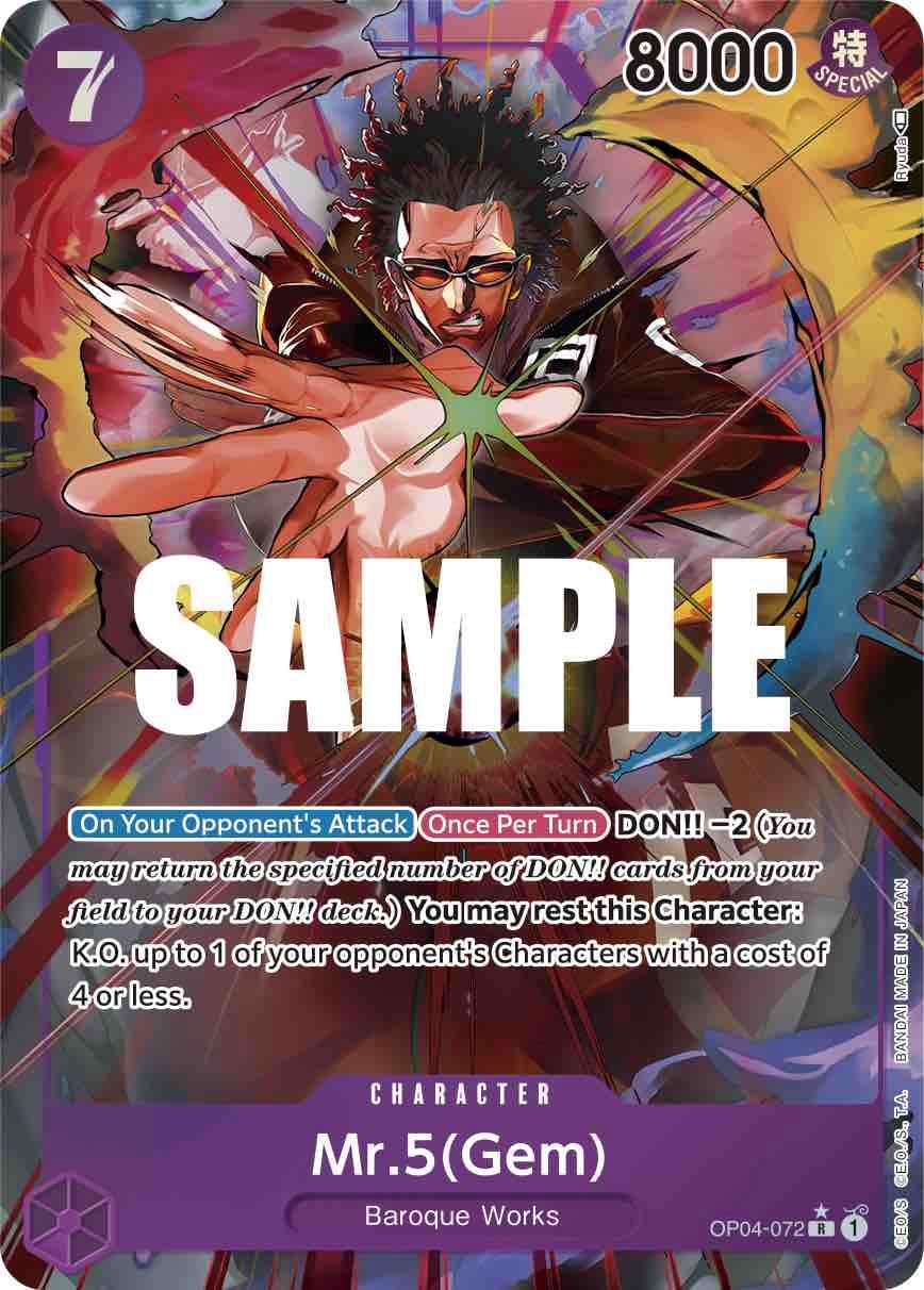 Image of Mr.5(Gem) (Alternate Art) [Kingdoms of Intrigue]