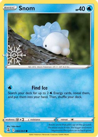 Image of Snom (084/264) (Holiday Calendar) [Sword & Shield: Fusion Strike]