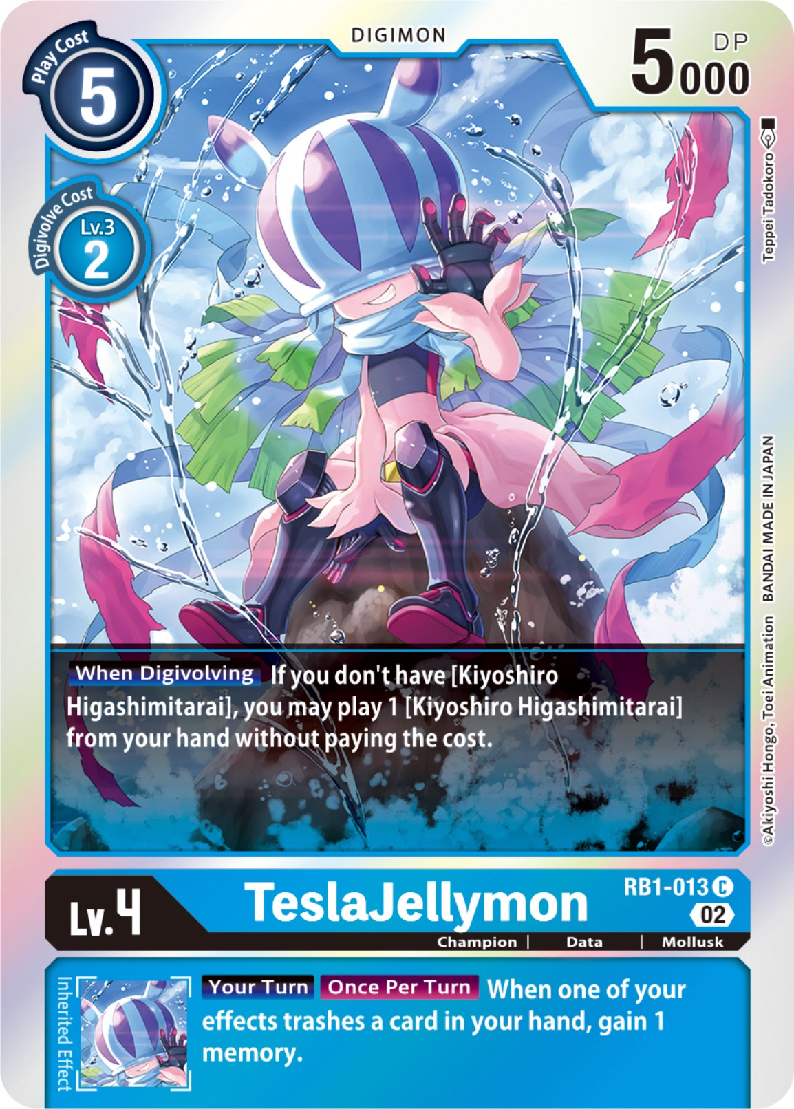 Image of TeslaJellymon [RB1-013] [Resurgence Booster]