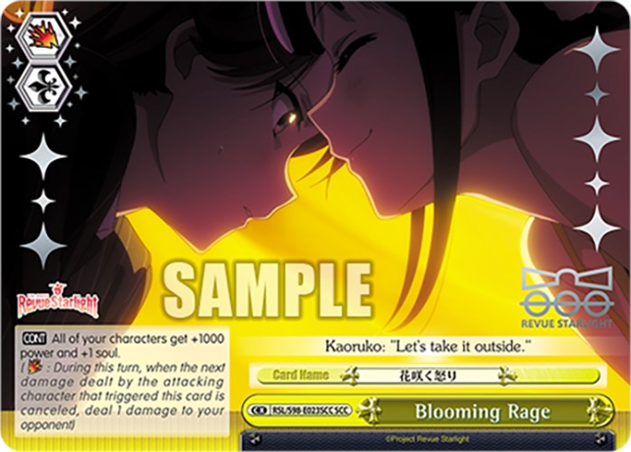 Image of Blooming Rage (RSL/S98-E023SCC SCC) [Revue Starlight The Movie]
