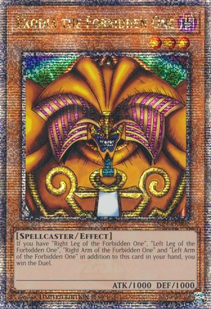 Image of Exodia the Forbidden One [TN23-EN002] Quarter Century Secret Rare