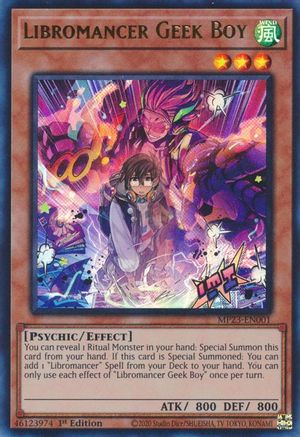 Image of Libromancer Geek Boy [MP23-EN001] Ultra Rare