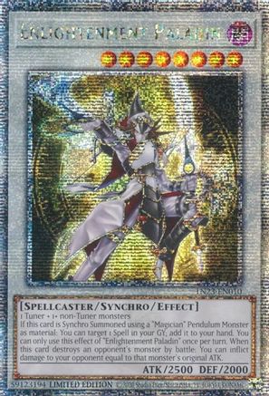 Image of Enlightenment Paladin [TN23-EN010] Quarter Century Secret Rare