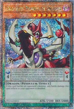 Image of Odd-Eyes Pendulum Dragon [TN23-EN011] Quarter Century Secret Rare