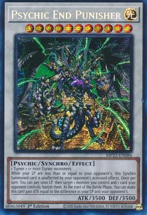 Image of Psychic End Punisher [MP23-EN086] Prismatic Secret Rare