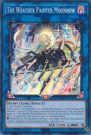 Image of The Weather Painter Moonbow [MP23-EN089] Super Rare