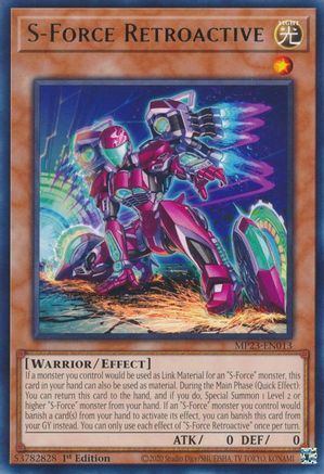 Image of S-Force Retroactive [MP23-EN013] Rare