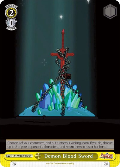 Image of Demon Blood Sword (AT/WX02-032 U) [Adventure Time]