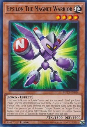 Image of Epsilon The Magnet Warrior [MP23-EN014] Rare