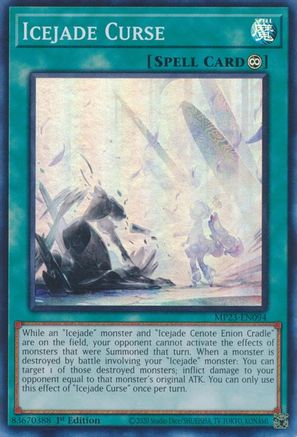 Image of Icejade Curse [MP23-EN094] Super Rare