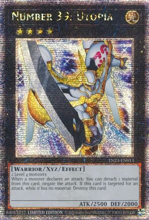 Image of Number 39: Utopia [TN23-EN013] Quarter Century Secret Rare