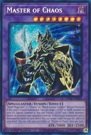 Image of Master of Chaos [MP23-EN018] Prismatic Secret Rare