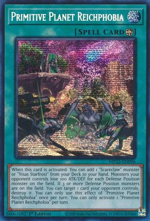 Image of Primitive Planet Reichphobia [MP23-EN096] Prismatic Secret Rare