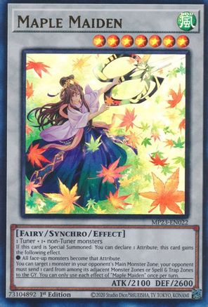 Image of Maple Maiden [MP23-EN022] Ultra Rare