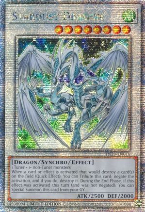 Image of Stardust Dragon [TN23-EN016] Quarter Century Secret Rare