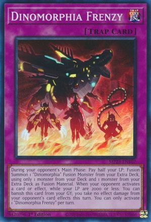 Image of Dinomorphia Frenzy [MP23-EN107] Super Rare
