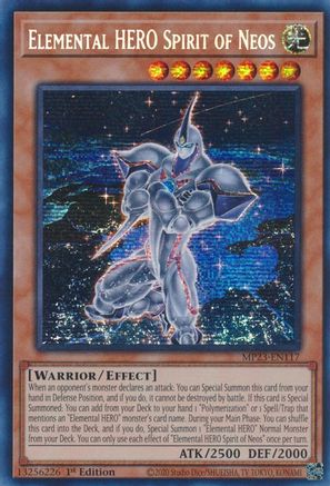 Image of Elemental HERO Spirit of Neos [MP23-EN117] Prismatic Secret Rare