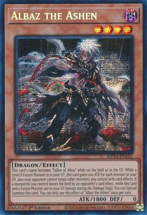 Image of Albaz the Ashen [MP23-EN122] Prismatic Secret Rare