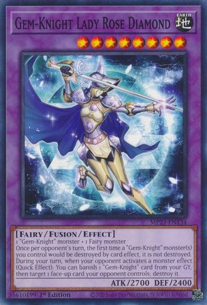 Image of Gem-Knight Lady Rose Diamond [MP23-EN134] Common
