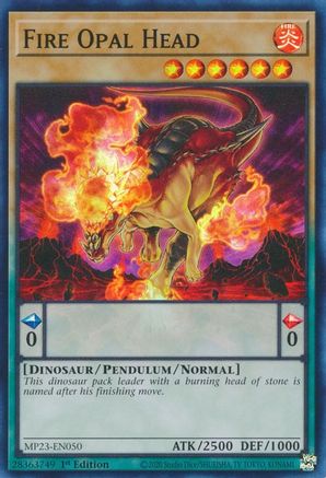 Image of Fire Opal Head [MP23-EN050] Super Rare