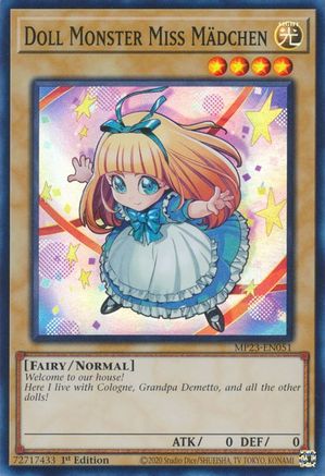 Image of Doll Monster Miss Madchen [MP23-EN051] Super Rare