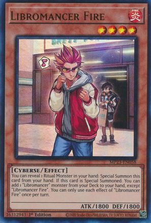 Image of Libromancer Fire [MP23-EN058] Ultra Rare
