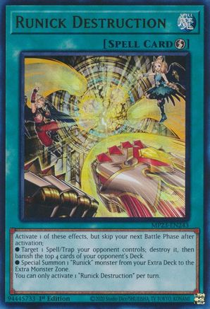 Image of Runick Destruction [MP23-EN243] Ultra Rare