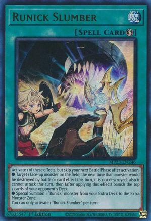 Image of Runick Slumber [MP23-EN246] Ultra Rare