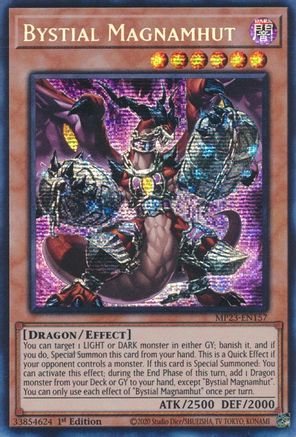Image of Bystial Magnamhut [MP23-EN157] Prismatic Secret Rare
