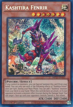 Image of Kashtira Fenrir [MP23-EN163] Prismatic Secret Rare