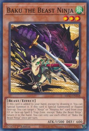 Image of Baku the Beast Ninja [MP23-EN168] Common
