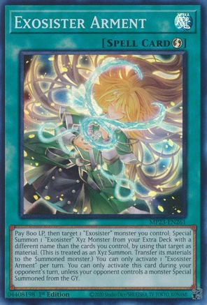Image of Exosister Arment [MP23-EN261] Super Rare