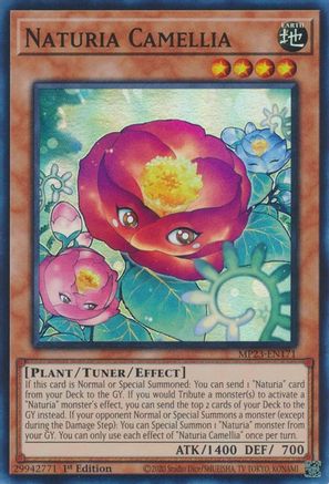 Image of Naturia Camellia [MP23-EN171] Super Rare