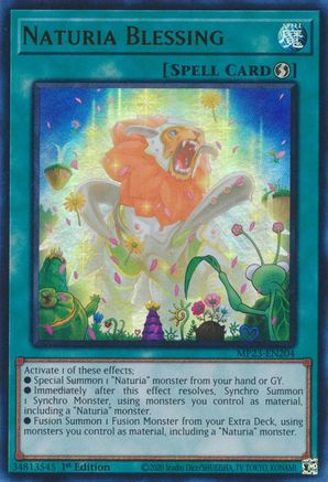 Image of Naturia Blessing [MP23-EN204] Ultra Rare