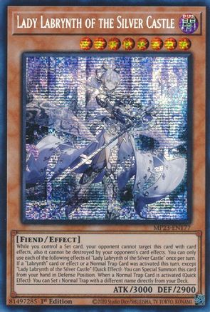 Image of Lady Labrynth of the Silver Castle [MP23-EN177] Prismatic Secret Rare
