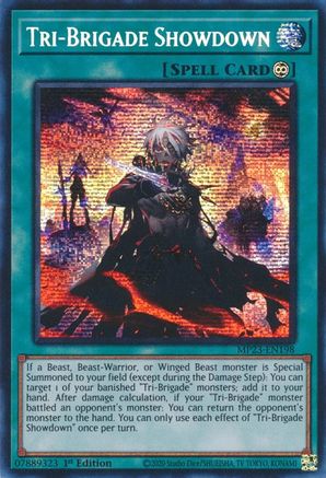 Image of Tri-Brigade Showdown [MP23-EN198] Prismatic Secret Rare