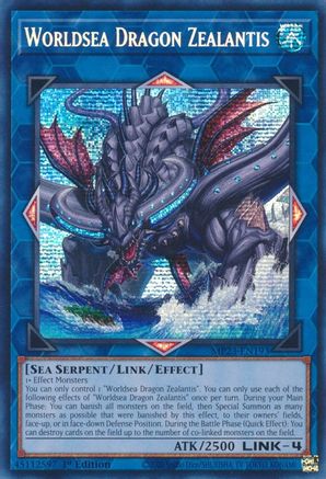 Image of Worldsea Dragon Zealantis [MP23-EN193] Prismatic Secret Rare