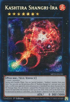 Image of Kashtira Shangri-Ira [MP23-EN190] Prismatic Secret Rare