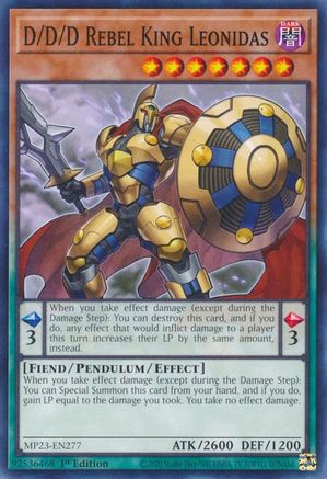 Image of D/D/D Rebel King Leonidas [MP23-EN277] Common