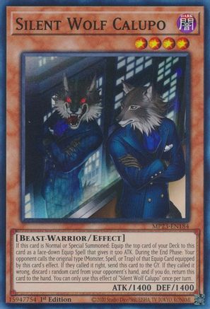 Image of Silent Wolf Calupo [MP23-EN184] Super Rare