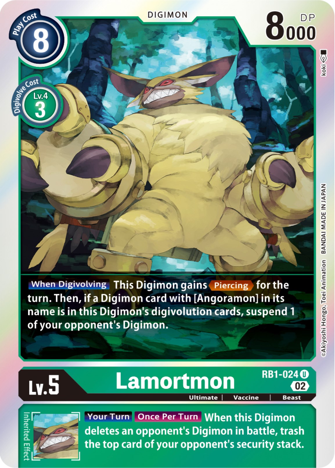 Image of Lamortmon [RB1-024] [Resurgence Booster]